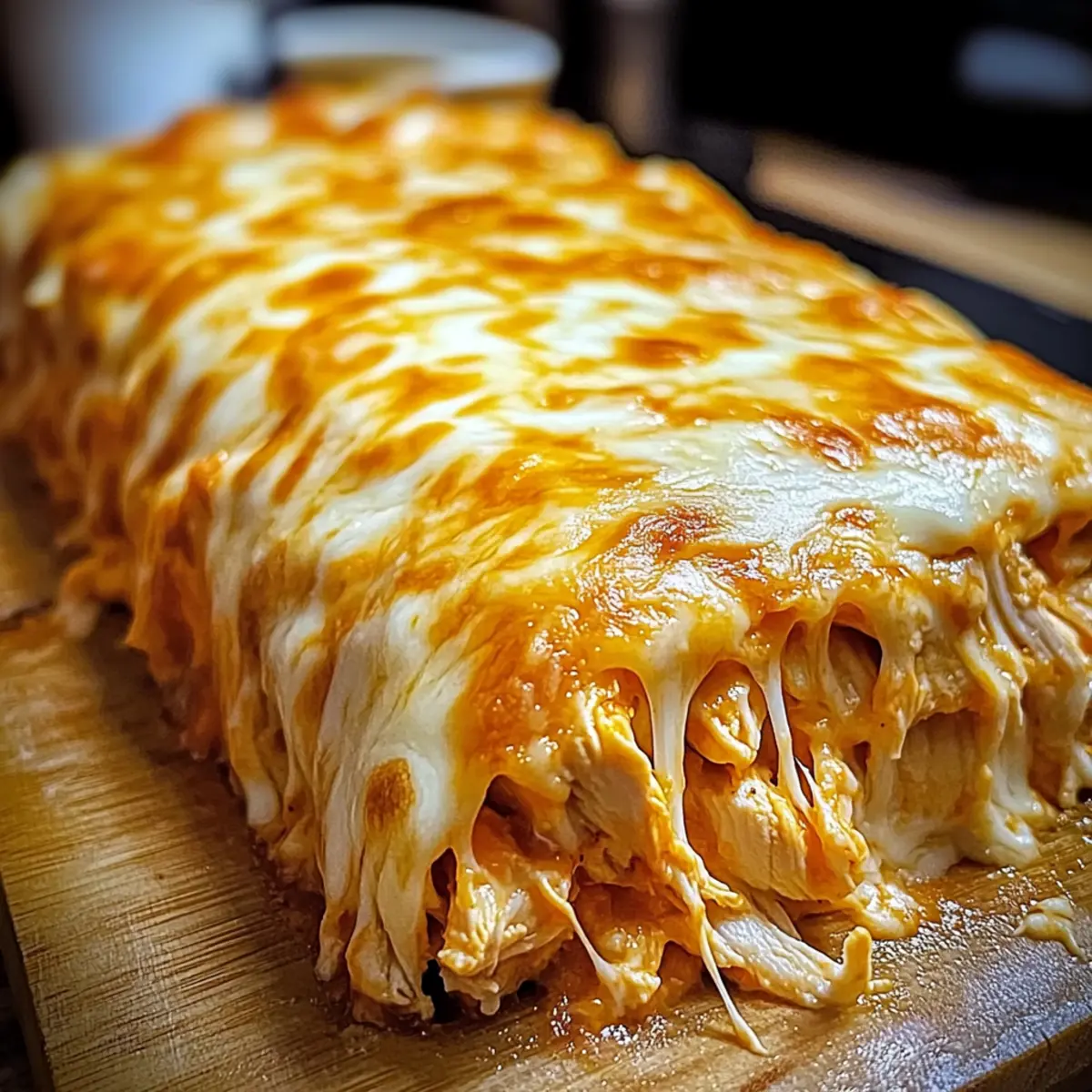 Buffalo Chicken Cheese Bake