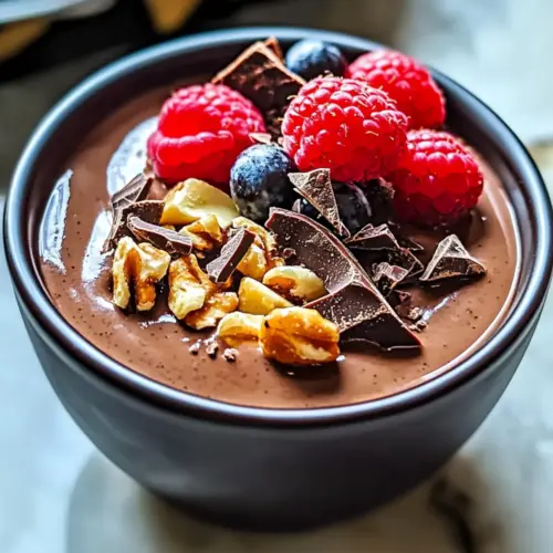 Chocolate Protein Pudding