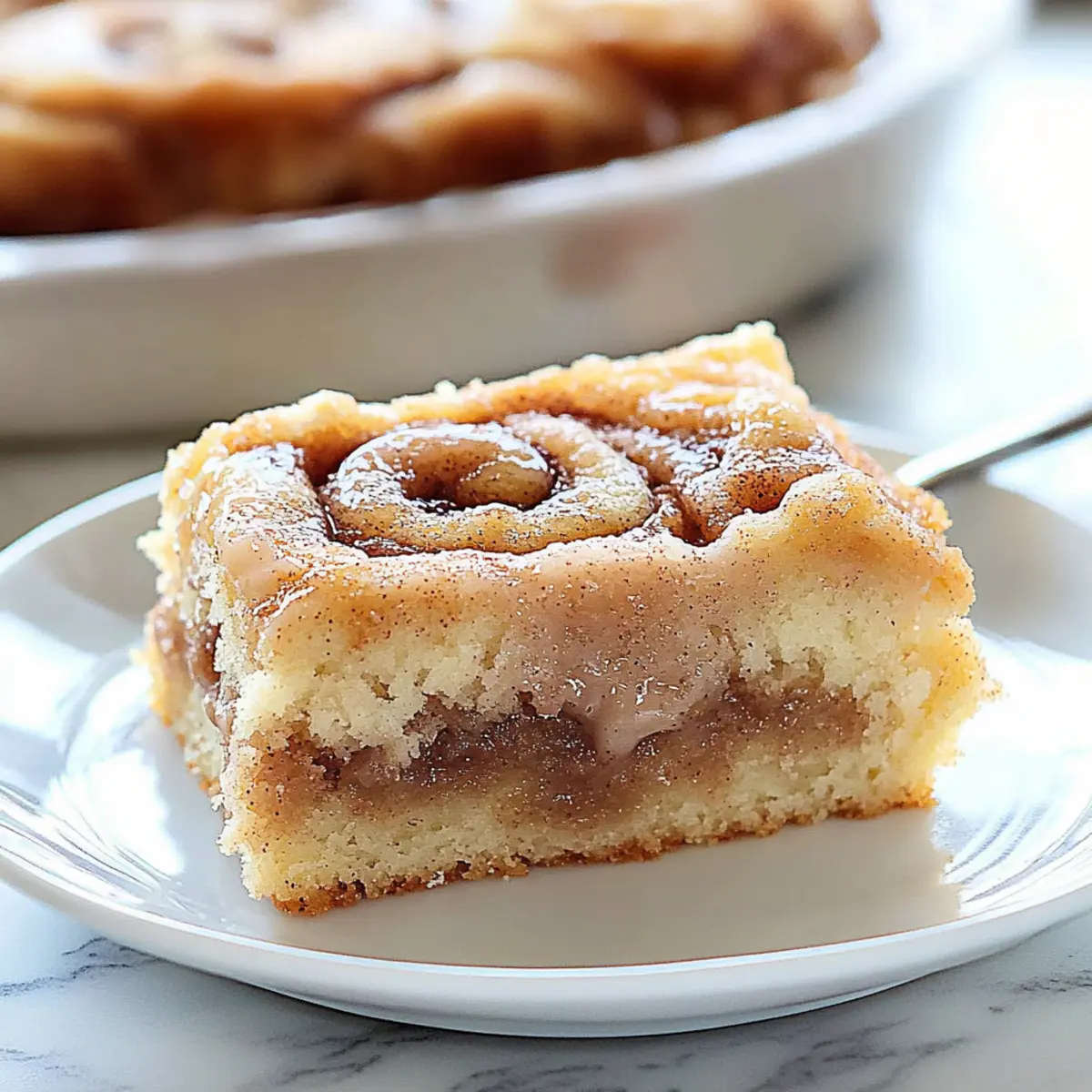 Easy Cinnamon Roll Coffee Cake