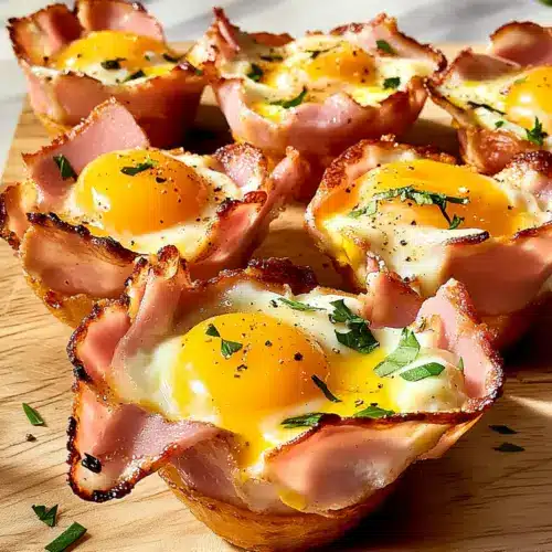 Ham & Cheese Egg Cups
