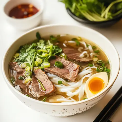 Beef Pho Noodle Soup