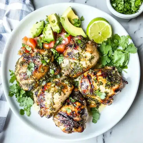 Cilantro Lime Chicken Thighs