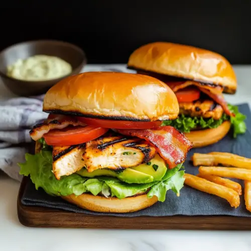 Grilled Chicken Sandwich