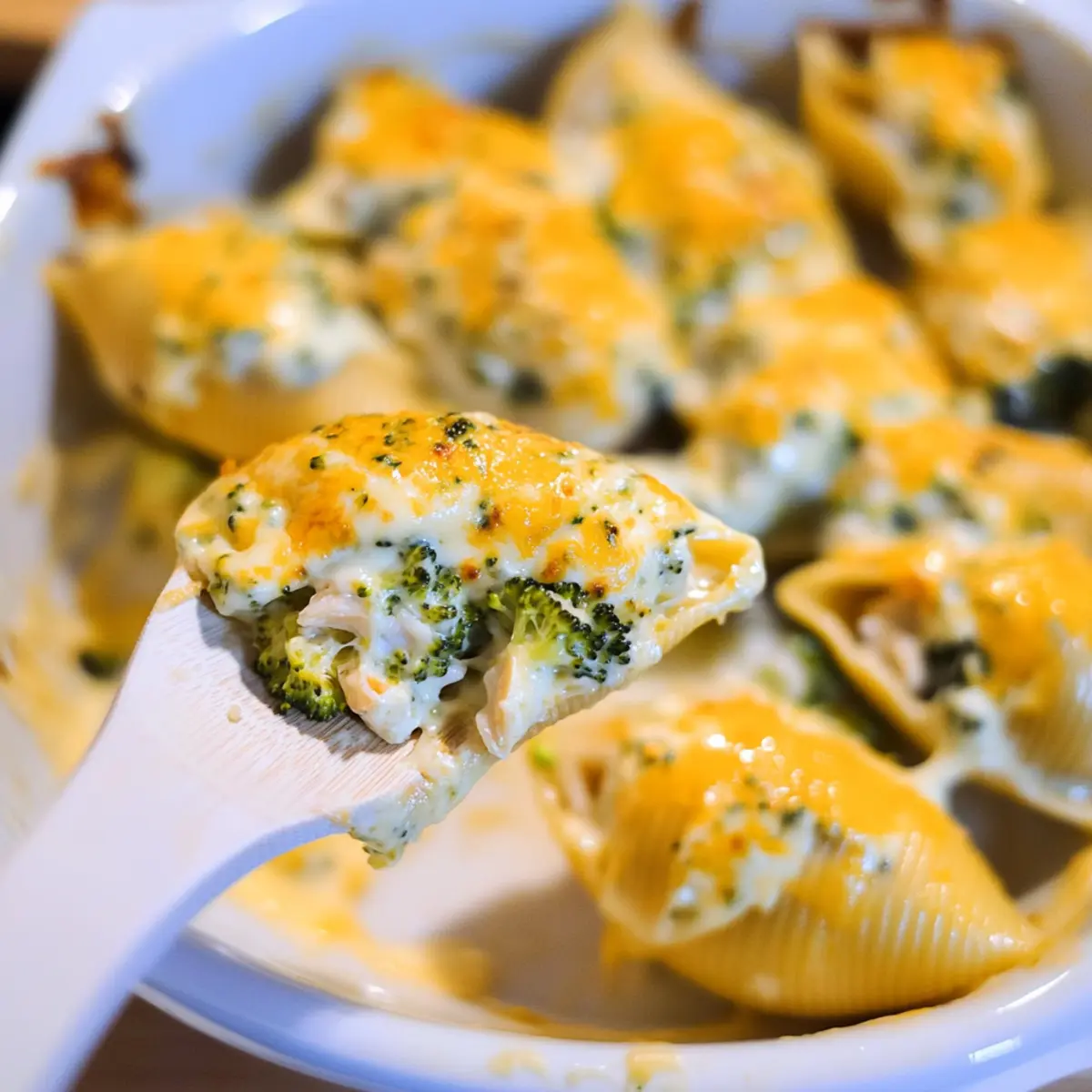 Chicken Alfredo Stuffed Shells Recipe