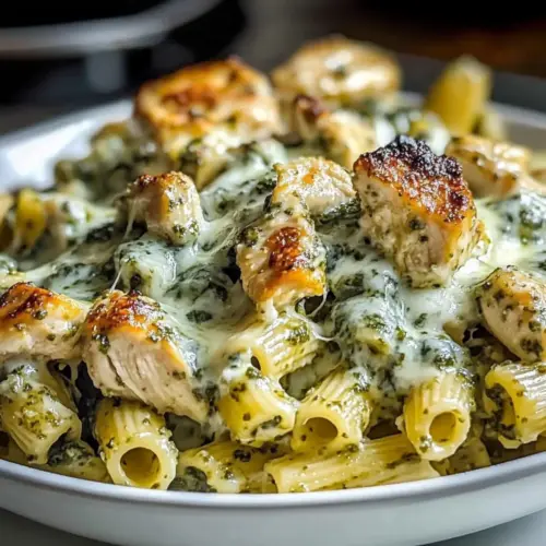 Creamy Pesto Chicken Pasta
