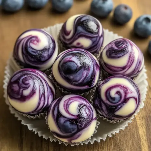 Blueberry Greek Yogurt Bites