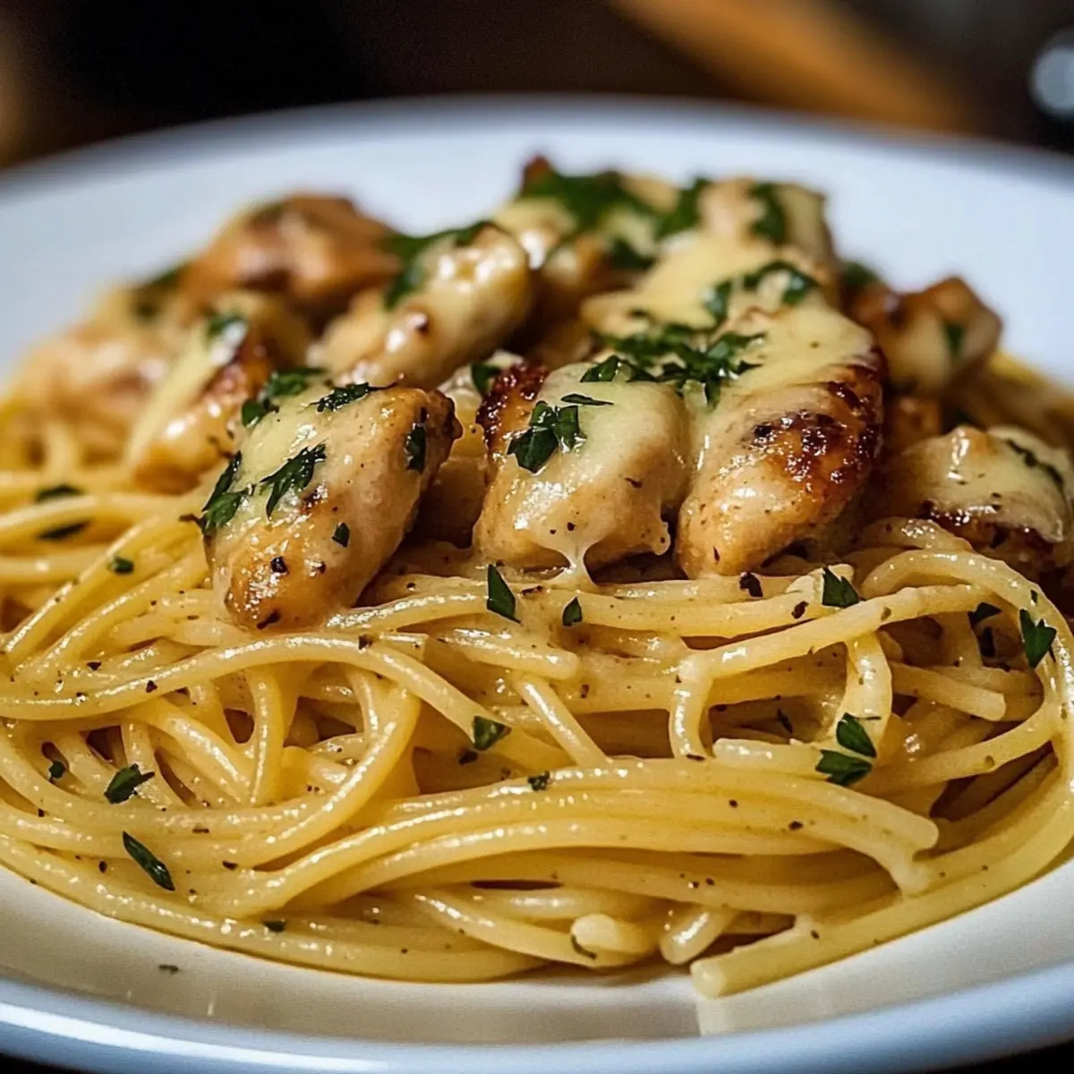 Monterey Chicken Spaghetti