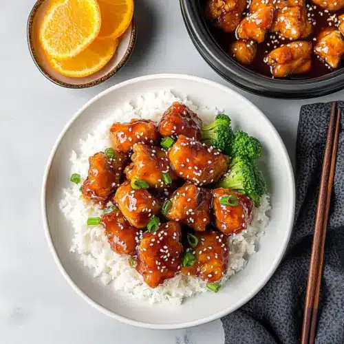 Healthy Orange Chicken