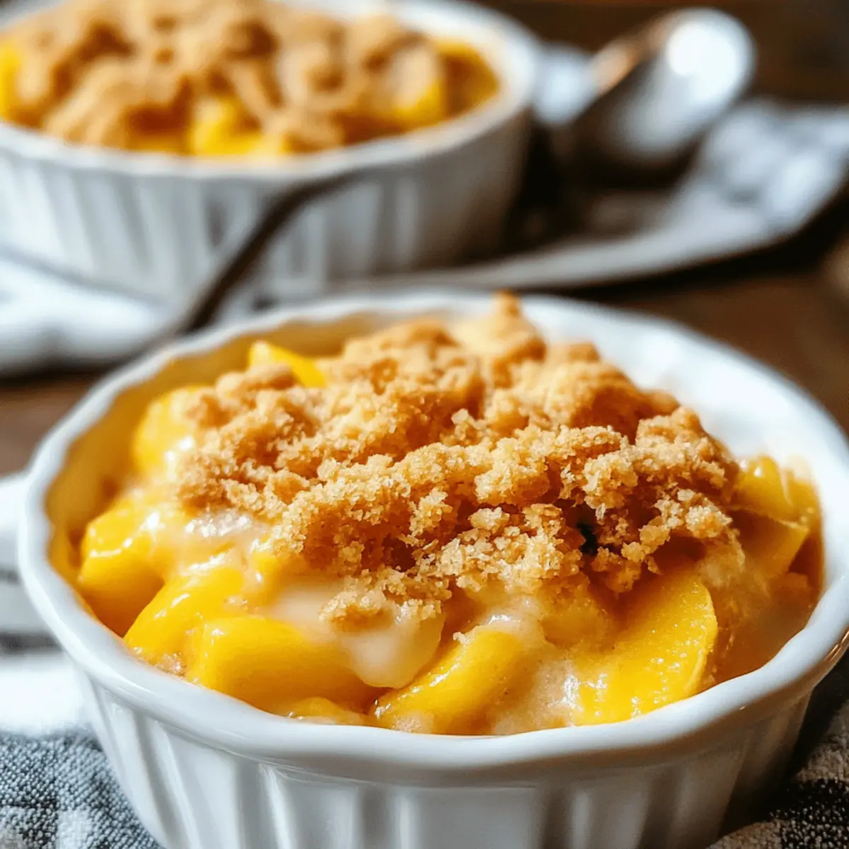 Mango Crumble