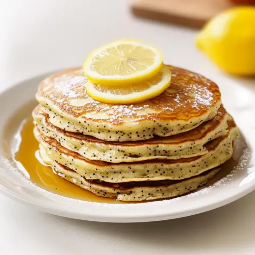 Lemon Poppyseed Pancakes