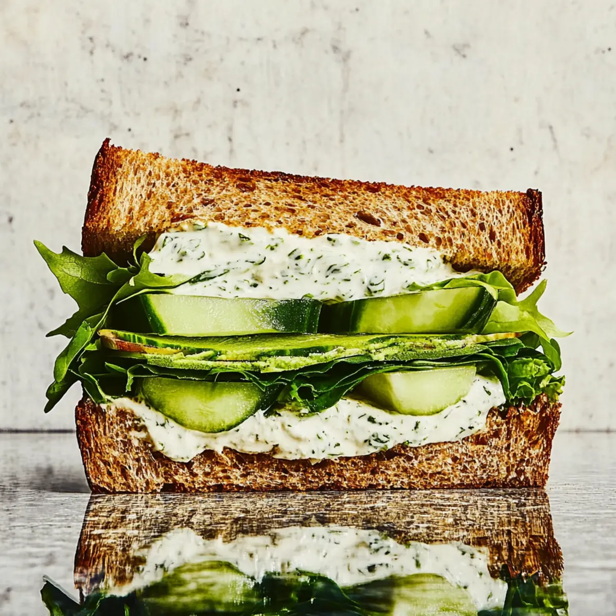 Green Goddess Crunch Sandwich