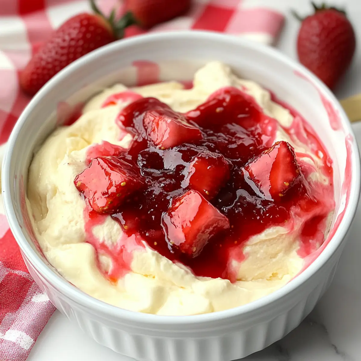 Strawberry Cheesecake Dip