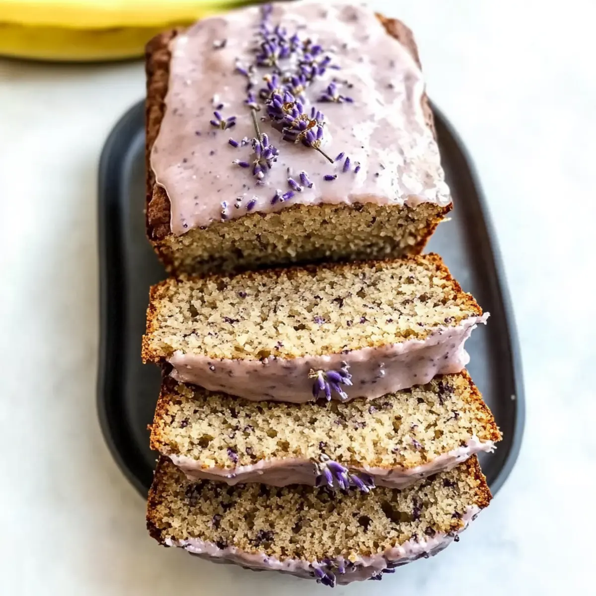 Lavender Banana Bread