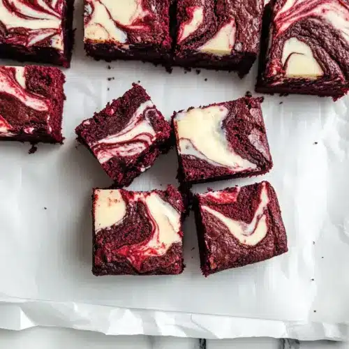 Red Velvet Cheesecake Brownies
