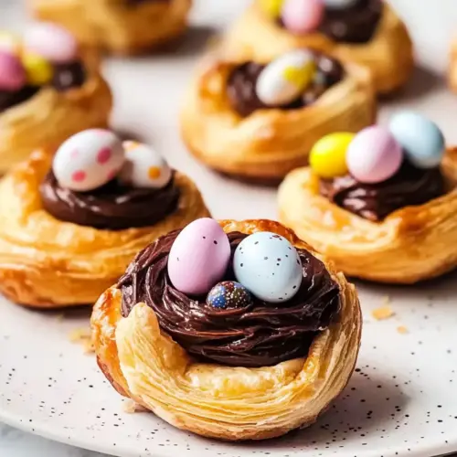 Puff Pastry Easter Nests