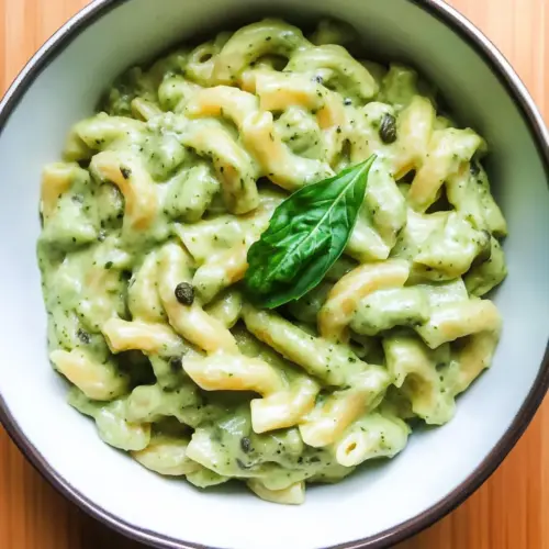 Green Goddess Avocado Mac & Cheese